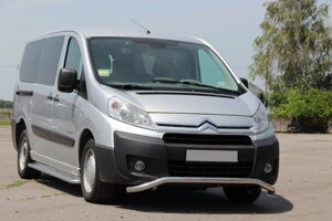 Передній захист ST007 (нерж.) Fiat Scudo 2007-2015рр. в Запорізькій області от компании Интернет-магазин тюнинга «Safety auto group»