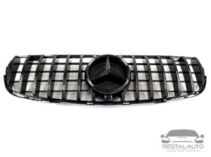 Тюнинг Решетка радиатора на Mercedes GLC / GLC Coupe X253 / C253 GT Panamericana ( Черная )