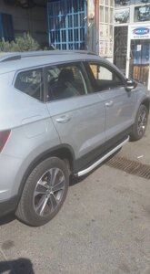 Бічні майданчики Fullmond (2 шт, алюм.) Seat Ateca 2016