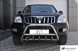 Захист переднього бампера -Кенгурятник Toyota Land Cruiser Prado 150 (09-17)