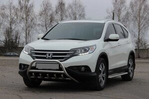 Передній захист WT003 (нерж.) Honda CRV 2012-2016рр. в Запорізькій області от компании Интернет-магазин тюнинга «Safety auto group»