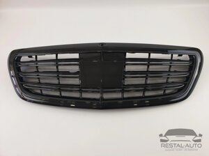 Тюнинг Решетка радиатора Mercedes S-Class W222 2013-2020год (AMG All Black)