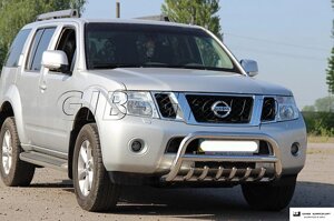 Захист переднього бампера - Кенгурятник Nissan Pathfinder (2006-2013)