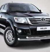 Подвійна труба на нержавіючої сталі Toyota Hilux в Запорізькій області от компании Интернет-магазин тюнинга «Safety auto group»