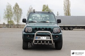 Захист переднього бампера - Кенгурятник Suzuki Jimny (04+)