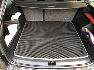 Килимок багажника (HB, EVA, чорний) для Skoda Fabia 2014-2021 рр