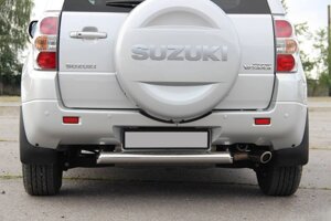 Задній захист AK002 (нерж) Suzuki Grand Vitara 2005-2014рр. в Запорізькій області от компании Интернет-магазин тюнинга «Safety auto group»