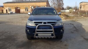 Кенгурятник F12-11 (нерж) Toyota Fortuner 2006-2015рр.