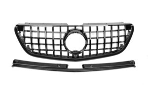 Передня решітка GT Black (2014-2023 для Vito W447) для Mercedes Vito / V-class W447 2014- рр