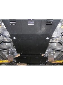 Захист двигуна, КПП, радіатора, редуктор для авто Jeep SRT-8 2005-2010 V-6,1; 3,7i; (АКПП) (TM Kolchuga) Стандарт