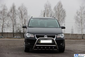 Кенгурятник WT003 (нерж) Volkswagen Touran 2010-2015рр.