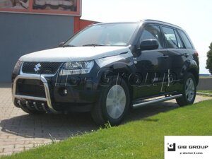 Захист переднього бампера - Кенгурятник Suzuki Grand Vitara ll (05-12)