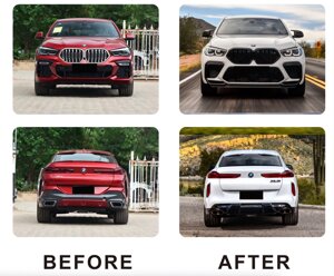 Комплект обвісів X6M F96 (2018-2022) для BMW X6 G06 2019- рр