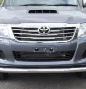 Труба одиночна на нержавіючої сталі Toyota Hilux. в Запорізькій області от компании Интернет-магазин тюнинга «Safety auto group»