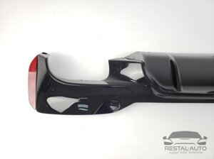 Диффузор заднего бампера на BMW 5 Series G30 2017-2020 год ( в стиле M5 F90 )