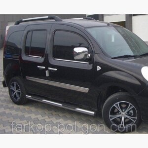 Пороги із труб для Renault Kangoo з 2008 р. в Запорізькій області от компании Интернет-магазин тюнинга «Safety auto group»