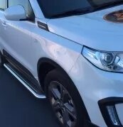 Пороги з аркушем (ділянка) на suzuki vitara tamsan в Запорізькій області от компании Интернет-магазин тюнинга «Safety auto group»