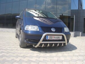 Кенгурятник WT003 (нерж) Volkswagen Sharan 1995-2010р.