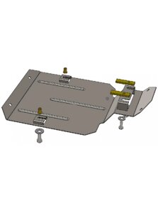 Захист захист редуктора заднього мосту для авто Ford Escape 2012-V-все (TM Kolchuga) Стандарт