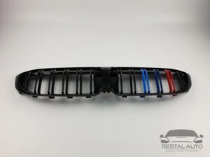 Решетка радиатора ноздри BMW 3 G20/G21 2019-2020год Черные Глянцевые М-стиль