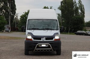 Захист переднього бампера - Кенгурятник Renault Master (98-10)