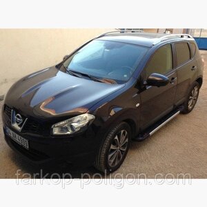 Пороги майданчика для Nissan Qashqai з 2010-2014р.