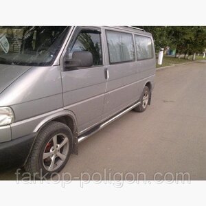 Пороги із труб для Volkswagen Transporter T4 (Caravelle/Multivan) з 1998р.