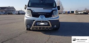 Кенгурятник Renault Trafic з 2001-2014 р. модель F1-09.6 в Запорізькій області от компании Интернет-магазин тюнинга «Safety auto group»