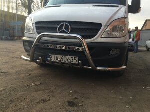 Кенгурятник з вусами WT003-Plus (нерж.) Mercedes Sprinter 2006-2018рр. в Запорізькій області от компании Интернет-магазин тюнинга «Safety auto group»