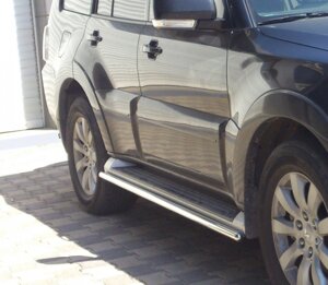 Бічні труби під рідною (2 шт., нерж.) Mitsubishi Pajero Wagon III в Запорізькій області от компании Интернет-магазин тюнинга «Safety auto group»