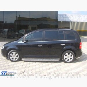 Пороги майданчика для Volkswagen Touran з 2003-2010 р. в Запорізькій області от компании Интернет-магазин тюнинга «Safety auto group»