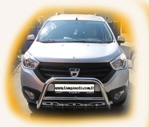 Кенгурятник WT003 (нерж.) Dacia Dokker 2013 в Запорізькій області от компании Интернет-магазин тюнинга «Safety auto group»