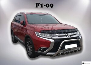 Захист переднього бампера - Кенгурятник Mitsubishi Outlander (15+)