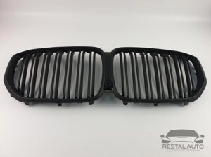 Решетка радиатора ноздри BMW X5 G05 2018-2020год Черные Матовые