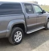 Пороги з аркушем (сайт) на Volkswagen Amarok 2016+ в Запорізькій області от компании Интернет-магазин тюнинга «Safety auto group»