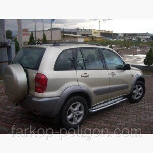 Пороги майданчика для Toyota Rav 4 з 2001-2005р.