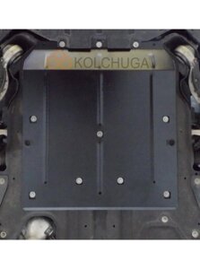 Защита двигателя для авто Jaguar XF AWD R SPORT 2016- V-2,5D (АКПП, задний привод) ( TM Kolchuga ) Стандарт