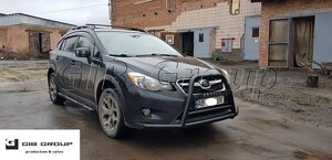 Захист переднього бампера - Кенгурятник Subaru XV (2011-2017)