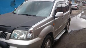 Бічні майданчики Х5-тип (2 шт, алюм.) Nissan X-trail T30 2002-2007 рр.