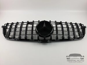 Тюнінг Решітка радіатора Mercedes ML-Class W166 2011-2015 рік (GT All Black)