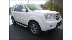 Бічні майданчики Fullmond (2 шт., Алюм.) Honda Pilot 2008-2015рр.