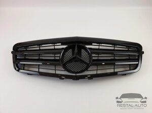 Тюнинг Решетка радиатора Mercedes E-Class W212 2009-2013год (CL All Black)