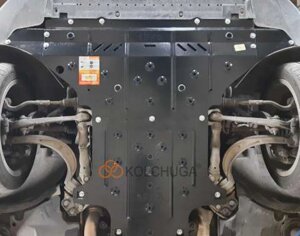 Захист двигуна та КПП Audi A4 (B8) з 2011-2015 р. тільки електропідсилювач (TM Кольчуга)
