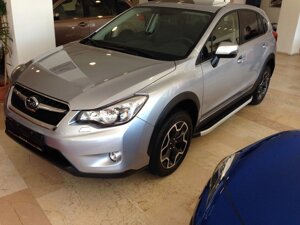 Бічні майданчики Fullmond (2 шт., алюм) Subaru Forester 2013-2018 гг.