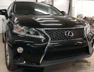 Передній бампер на Lexus RX 2012-2015 р. (у стилі F-Sport)