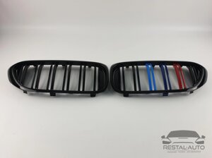 Решетка радиатора ноздри BMW 5 G30/G31 2017-2020год Черные Глянцевые М-стиль