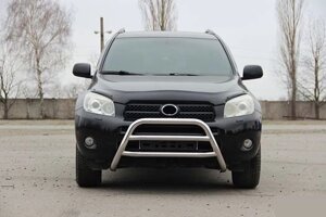 Кенгурятник WT022 (нерж) Toyota Rav 4 2006-2013рр.