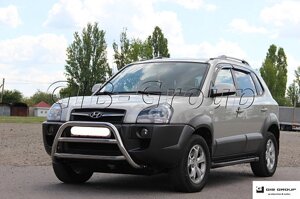 Захист переднього бампера - Кенгурятник Hyundai Tucson (04-15)