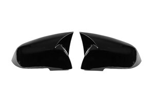 Кришки на дзеркала M-Style (З защіпками, 2 шт) для BMW 3 серія F-30/31/34 2012-2019 рр