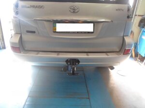 Фаркоп Toyota Land Cruiser Prado 120 (на штатне кріплення, арабське складання) з 2002-2009 р.